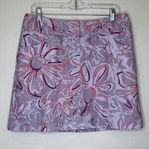 Adidas Tennis Pickleball Skirt Skort ClimaCool Size 8 Jasmine Huckleberry Purple